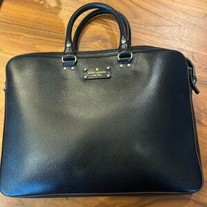 Kate Spade briefcase bag, black